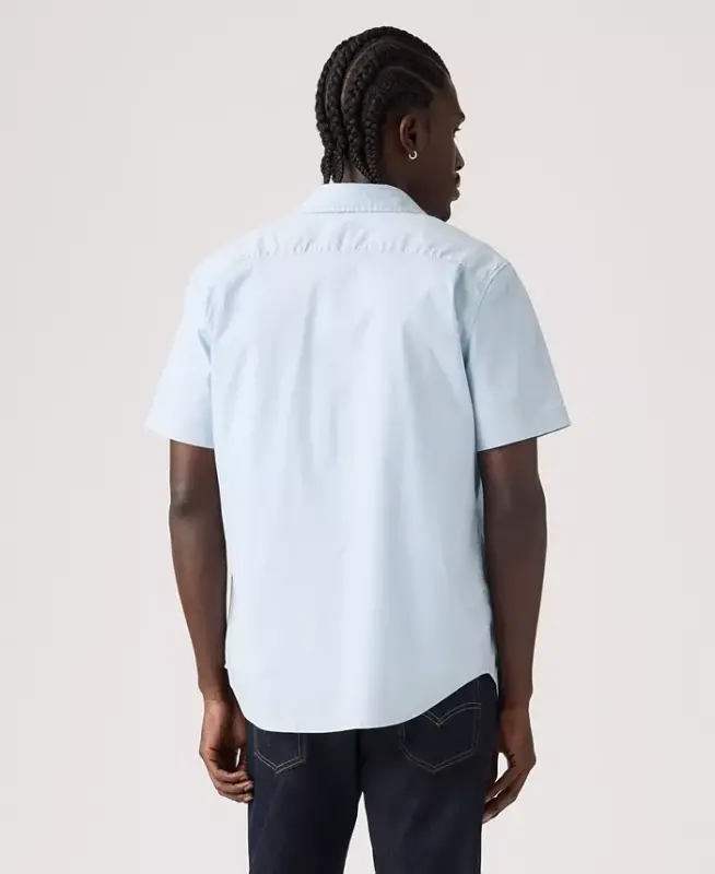 Men's Classic Pocket Short-Sleeve Shirt - Niagra Mist - 4