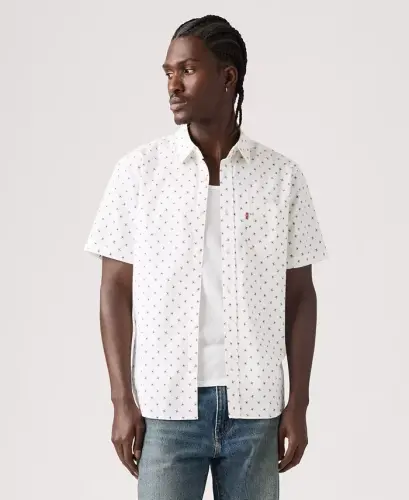 Men's Classic Pocket Short-Sleeve Shirt - White 