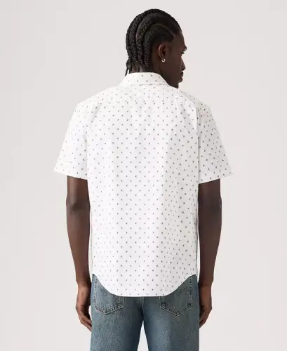 Men's Classic Pocket Short-Sleeve Shirt - White - 4