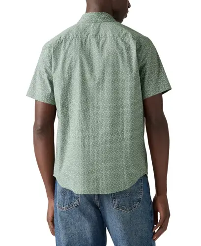 Men's Classic Regular-Fit Shirt - Rip Geo Stretch Poplin - LEVI'S (1)