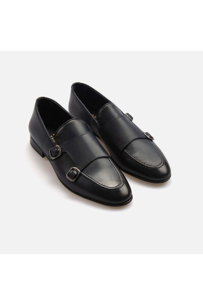 Men's Classic Shoes 13071-Navy Blue - 3