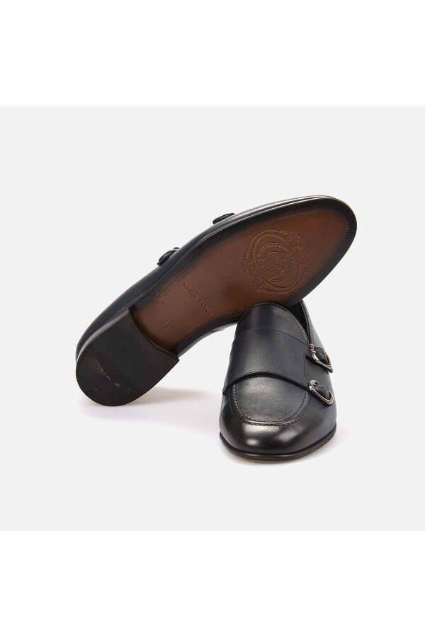 Men's Classic Shoes 13071-Navy Blue - 5