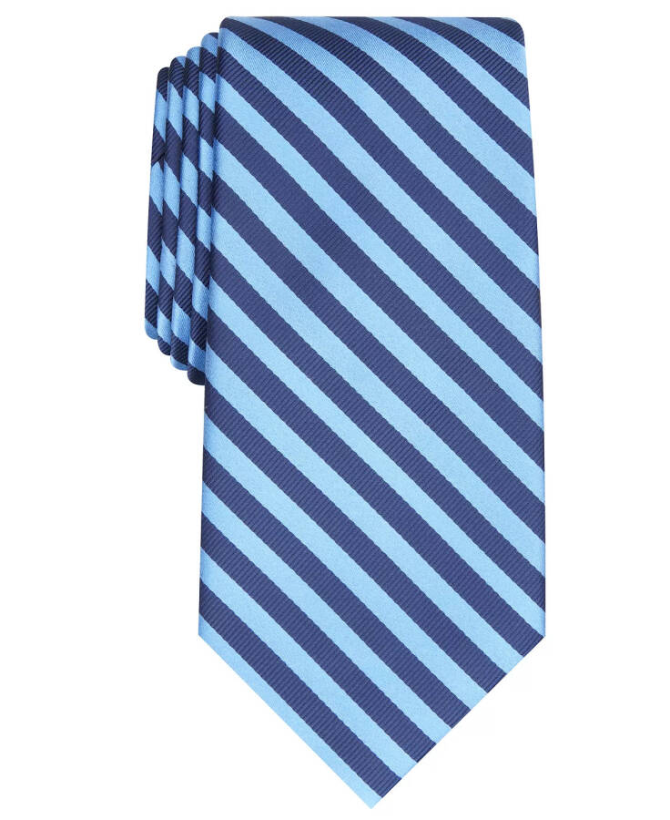 Men's Classic Stripe Tie, Created for Modazone Navy - 1