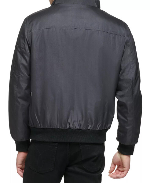 Men's Classic Zip-Front Ripstop Bomber Jacket Iron - 2