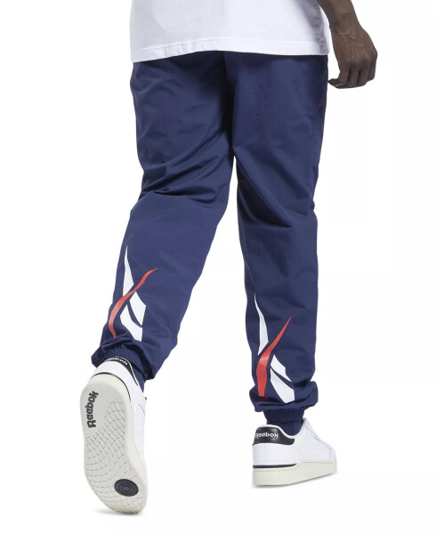 Men's Classics Vector Logo-Print Track Pants Navy / Red / White - 8