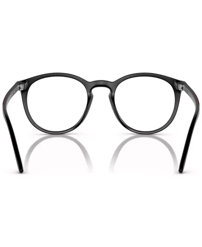 Men's Clip-On Sunglasses, PH4183U - Matte Black/Red - 4