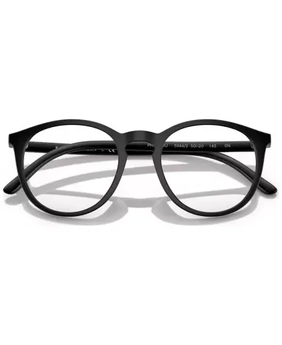 Men's Clip-On Sunglasses, PH4183U - Matte Black/Red - 5