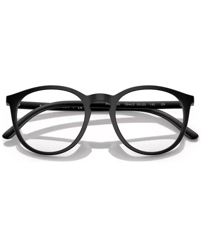 Men's Clip-On Sunglasses, PH4183U - Matte Black/Red - 5