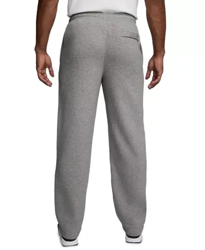 Men's Club Brushed Fleece Open Hem Pants - Dark Gray heather - 3