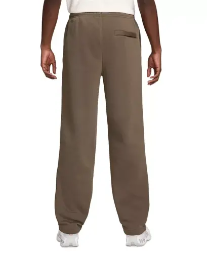 Men's Club Brushed Fleece Open Hem Pants - Mosswood Brown - 3
