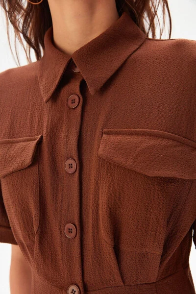 Men's Collared Shirt Dress - ADL (1)