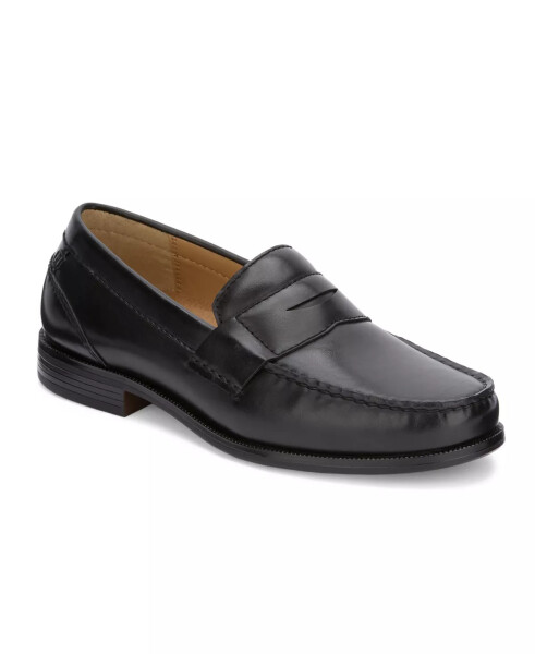 Men's Colleague Dress Penny Loafer Shoes Black - 6