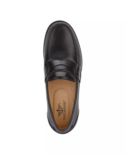 Men's Colleague Dress Penny Loafer Shoes Black - 9