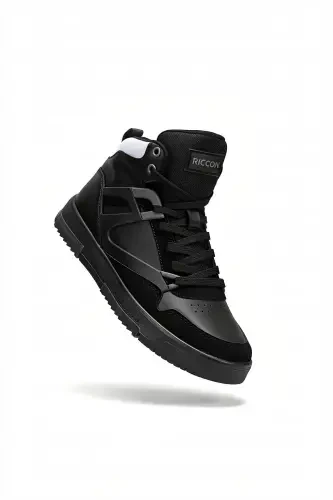 Men's Comfort Sneaker Boot 001263 Black Smoke-Black Smoke - 6