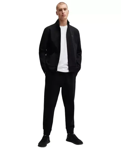 Men's Contrast Logo Regular-Fit T-Shirt - 4