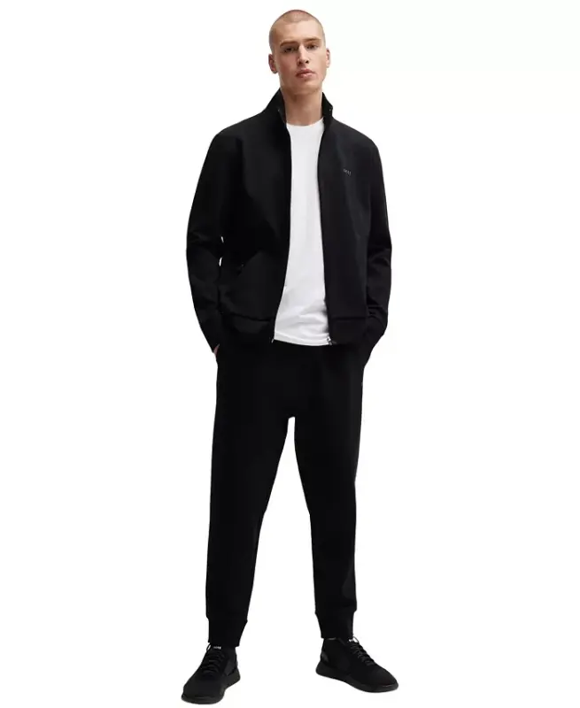 Men's Contrast Logo Regular-Fit T-Shirt - 4