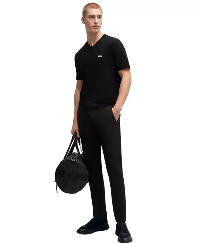 Men's Contrast Logo Regular-Fit T-Shirt - 2