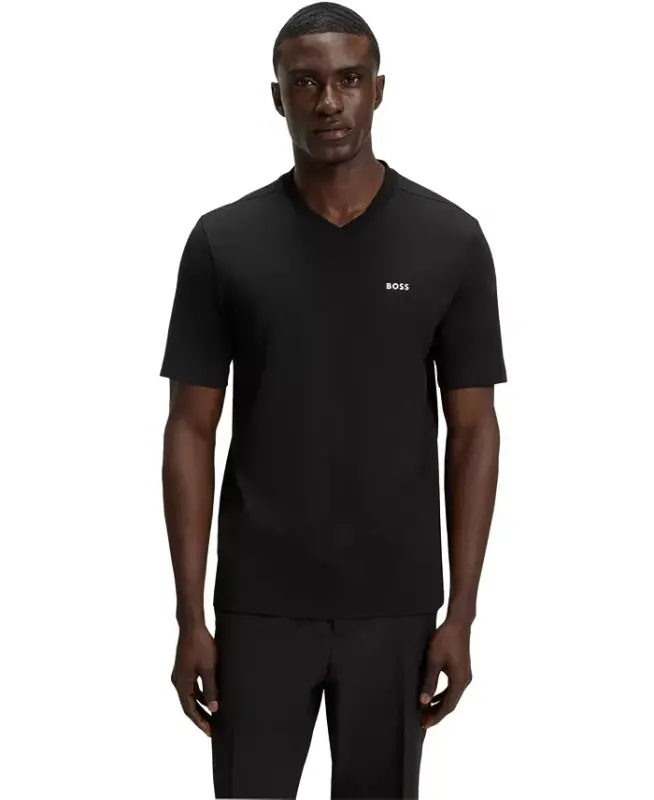 Men's Contrast Logo Regular-Fit T-Shirt - 3