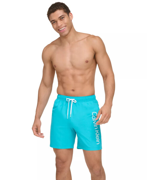 Men's Core Logo-Print 7'' Volley Swim Trunks, Created For Modazone Atlantis - 1