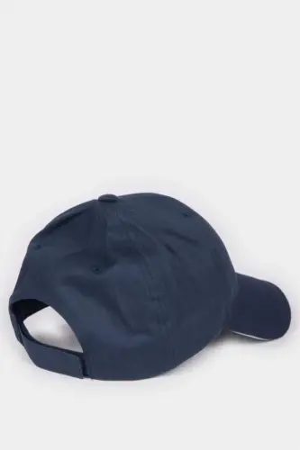 Men's Cotton Baseball Basketball Hat Blue - 3