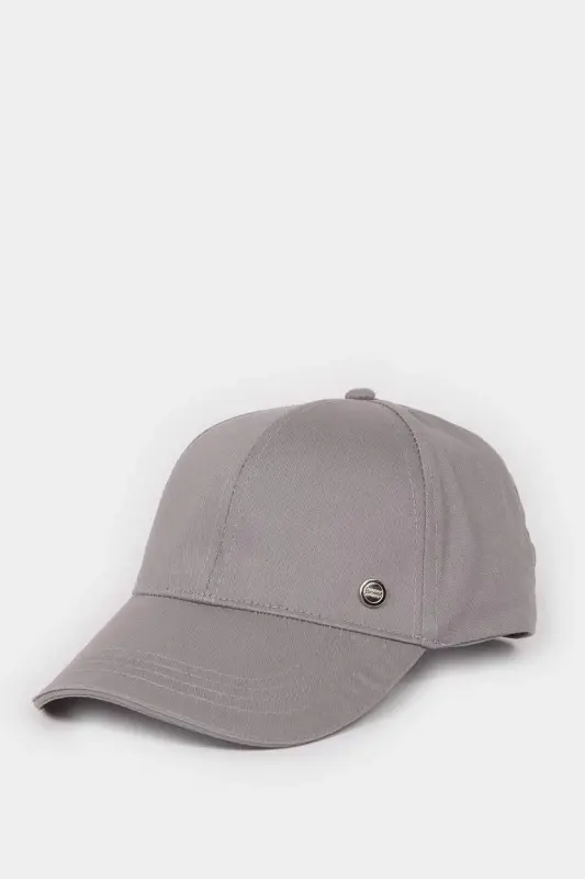 Men's Cotton Baseball Basketball Hat Grey - 6