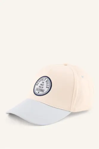 Men's Cotton Cap, Mint Color - DEFACTO (1)