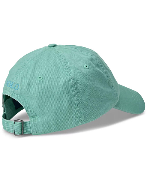 Men's Cotton Chino Baseball Cap Deep Seafoam - 2