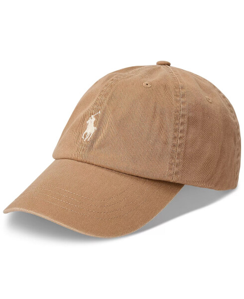 Men's Cotton Chino Baseball Cap Rustic Tan - 1