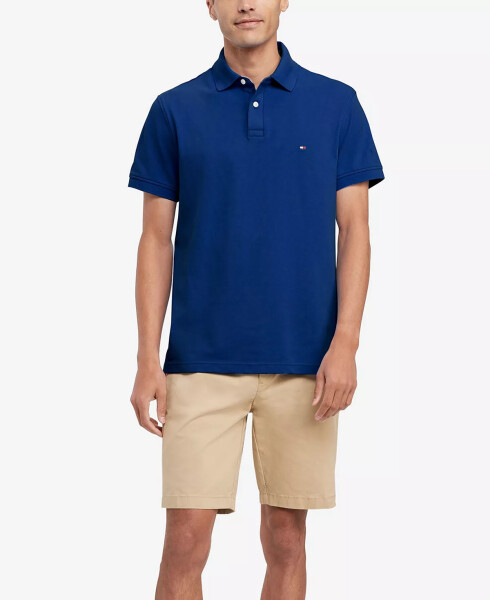 Men's Cotton Classic Fit 1985 Polo Anchor Blue - 3