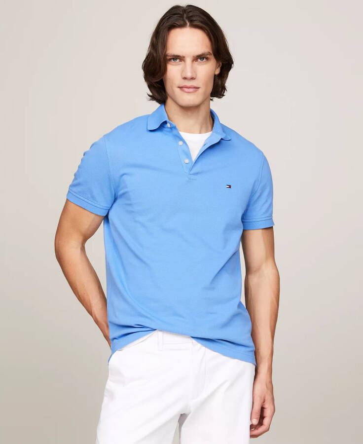 Men's Cotton Classic Fit 1985 Polo Blue Spell - 1