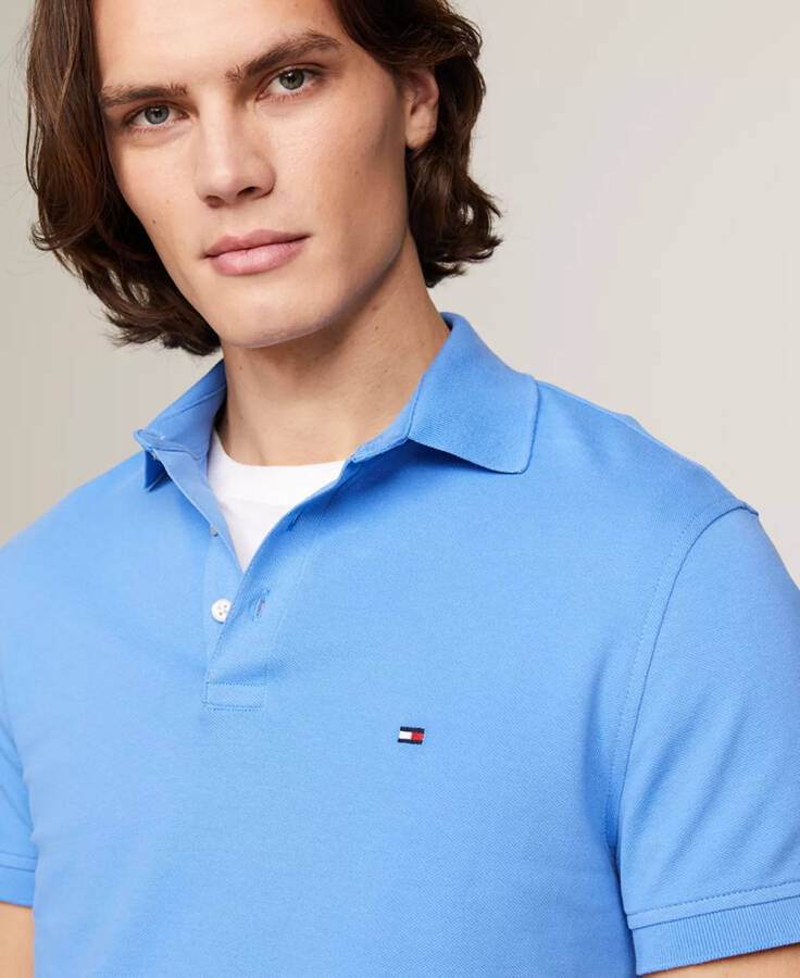 Men's Cotton Classic Fit 1985 Polo Blue Spell - 2