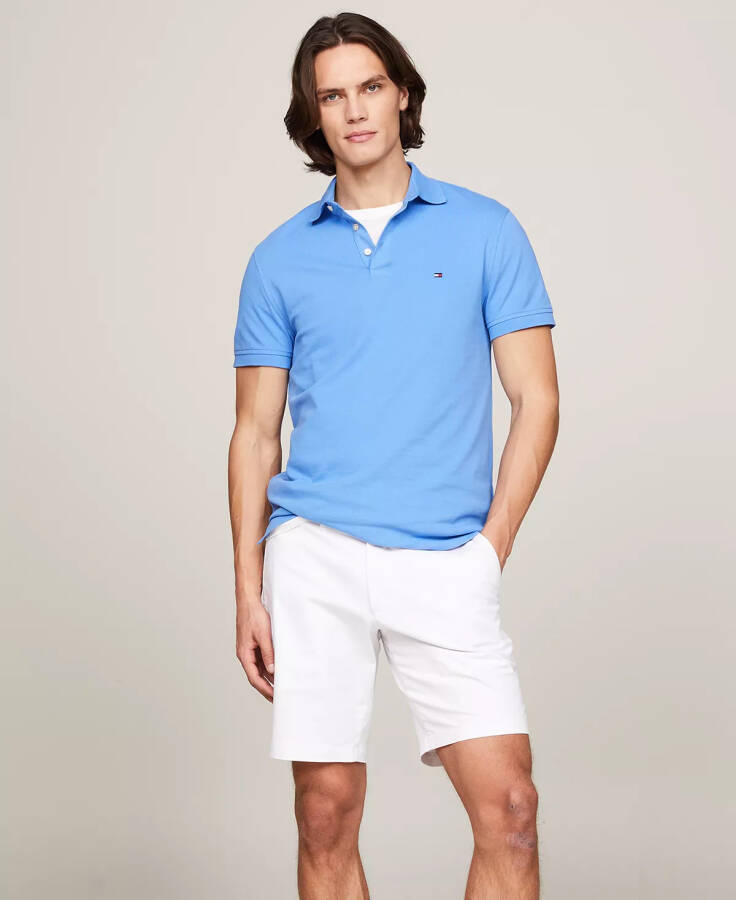 Men's Cotton Classic Fit 1985 Polo Blue Spell - 3