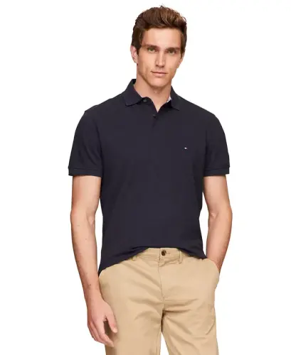 Men's Cotton Classic Fit 1985 Polo-Desert Sky Heather 