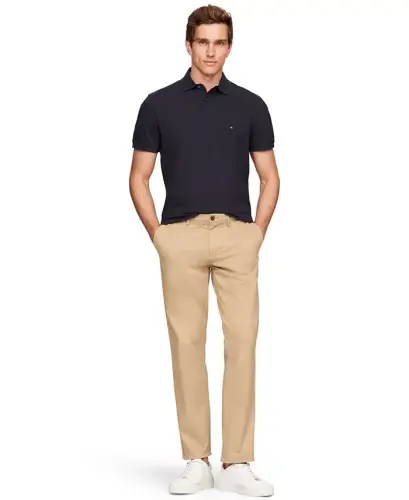 Men's Cotton Classic Fit 1985 Polo-Desert Sky Heather - TOMMY HILFIGER (1)