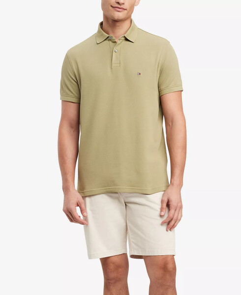 Men's Cotton Classic Fit 1985 Polo Faded Olive Mrj - 3