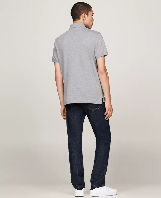 Men's Cotton Classic Fit 1985 Polo-Medium Gray - 4