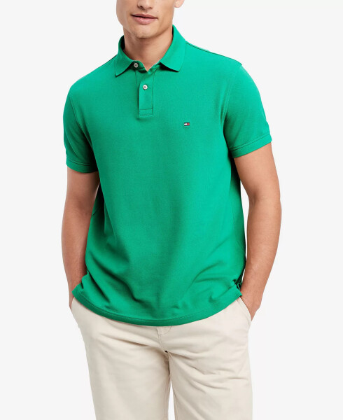 Men's Cotton Classic Fit 1985 Polo Olympic Green - 1