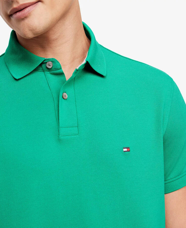 Men's Cotton Classic Fit 1985 Polo Olympic Green - 2