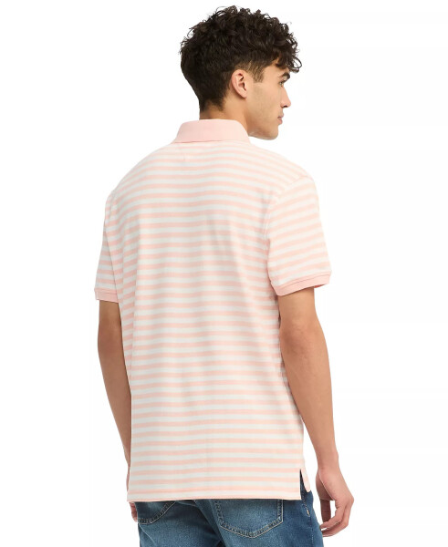 Men's Cotton Classic Fit 1985 Polo Pink Crystal / White - 4