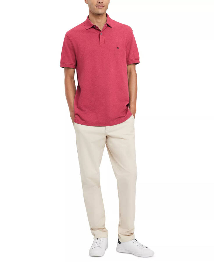 Men's Cotton Classic Fit 1985 Polo Pink Heather - 2