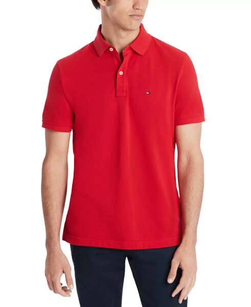 Men's Cotton Classic Fit 1985 Polo Primary Red - 1