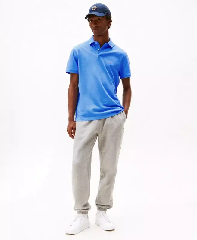 Men's Cotton Classic-Fit 1985 Polo Shirt - Blue Spell - 2