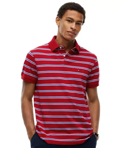 Men's Cotton Classic-Fit 1985 Polo Shirt - Burgundy - 15