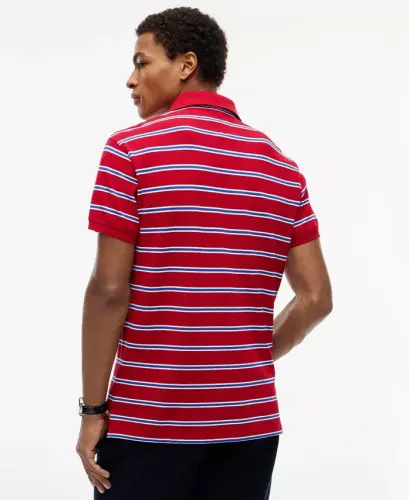 Men's Cotton Classic-Fit 1985 Polo Shirt - Burgundy - 16