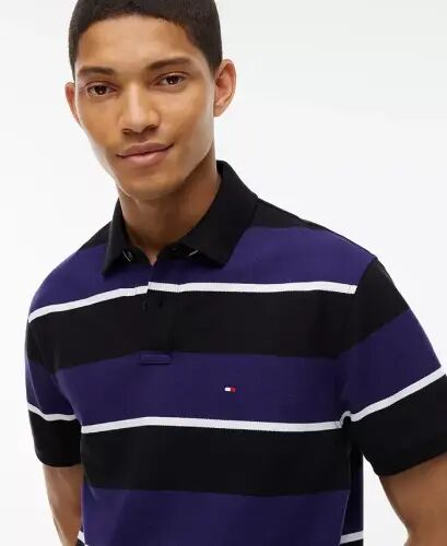 Men's Cotton Classic-Fit 1985 Polo Shirt - Burgundy - Tommy Hilfiger (1)