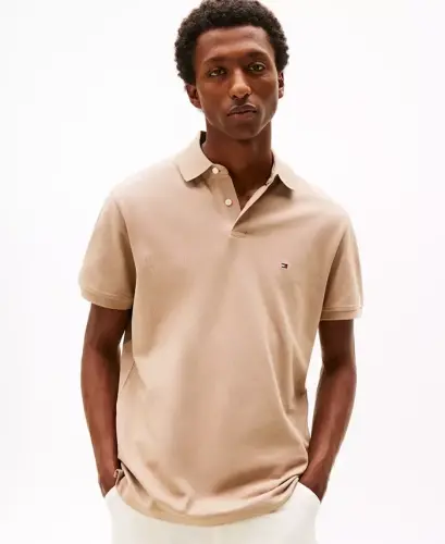 Men's Cotton Classic-Fit 1985 Polo Shirt - Coastal Taupe 