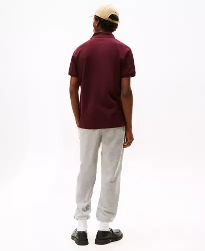 Men's Cotton Classic-Fit 1985 Polo Shirts - Deep Burgundy - 4
