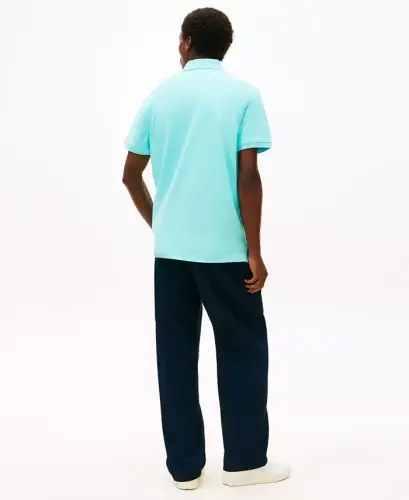 Men's Cotton Classic-Fit 1985 Polo Shirts - Dewy Blue - 4