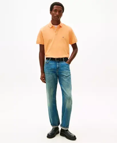 Men's Cotton Classic-Fit 1985 Polo Shirts - Fruity Orange - TOMMY HILFIGER (1)