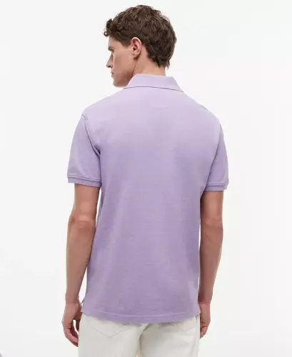 Men's Cotton Classic-Fit 1985 Polo Shirts - Lavender Heather - 4